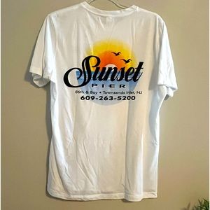 SUNSET PIER | 20” pit to pit | Next Level Apparel | New Jersey